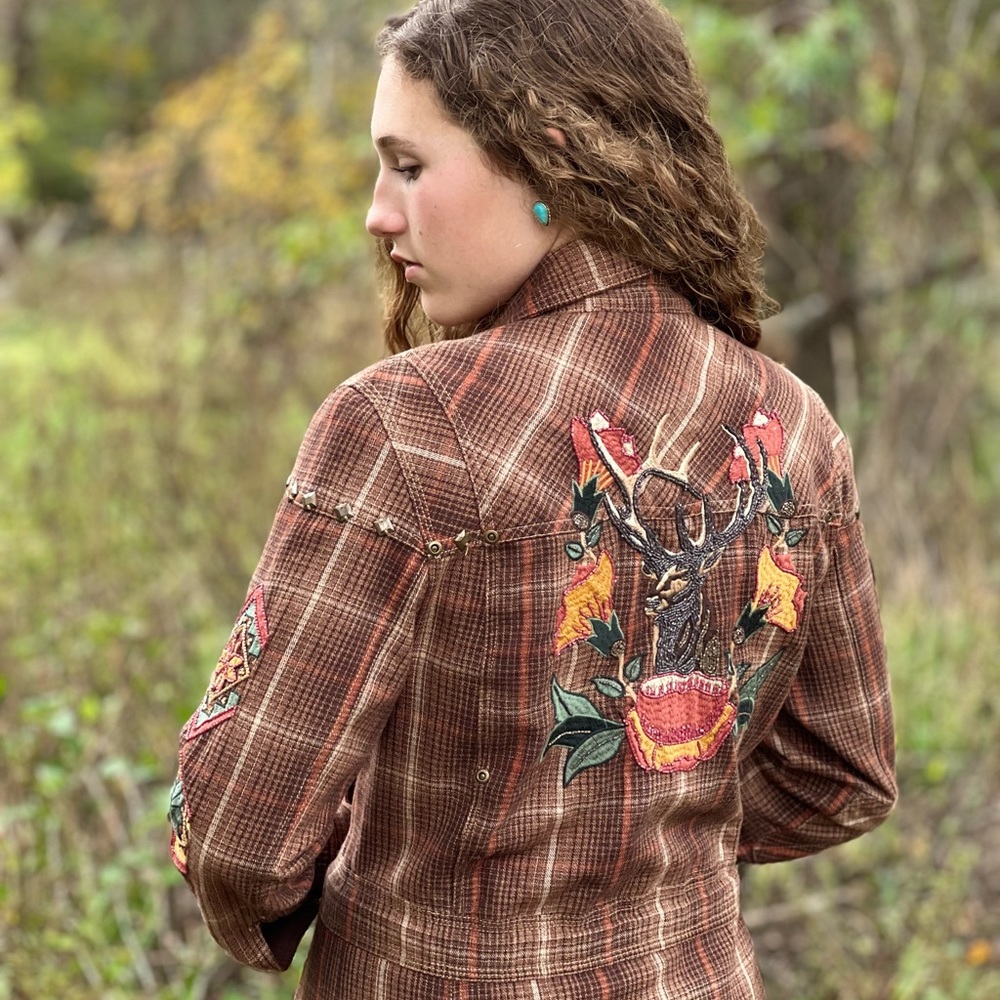 Double D Wapiti Plaid Jacket